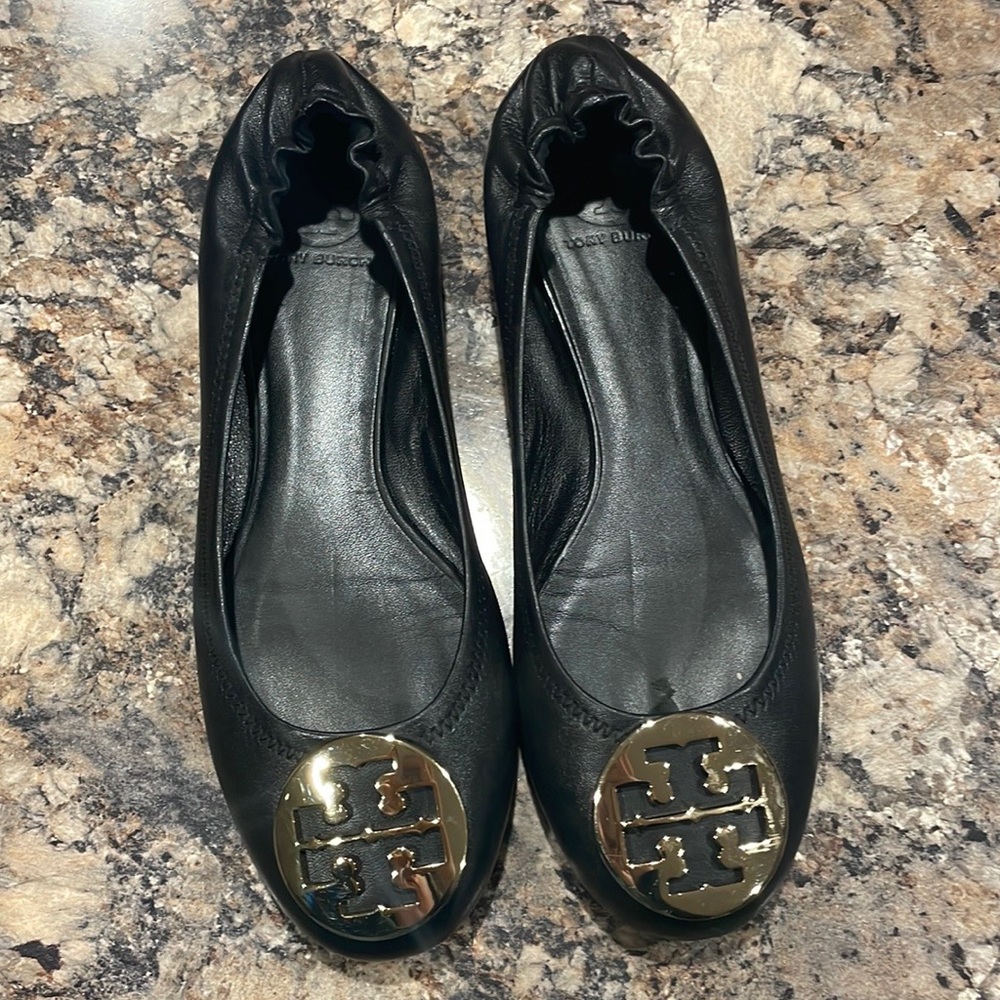 Tory Burch Minnie ballet flats size 10